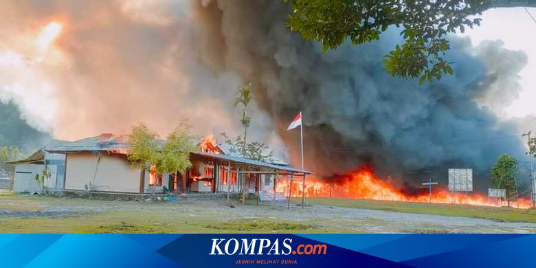 Kerusuhan di Yalimo Papua, 8 Kantor Dibakar Massa dan Warga Mengungsi - Vimarsana News
