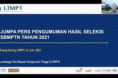 LTMPT: Hanya 184.942 Peserta yang Lulus SBMPTN 2021