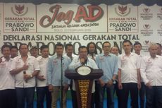 Relawan Gatot Nurmantyo Deklarasi Dukung Prabowo-Sandiaga