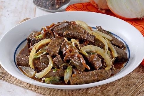 Resep Hati Sapi Masak Nanas, Kreasi Jeroan Sapi yang Nikmat