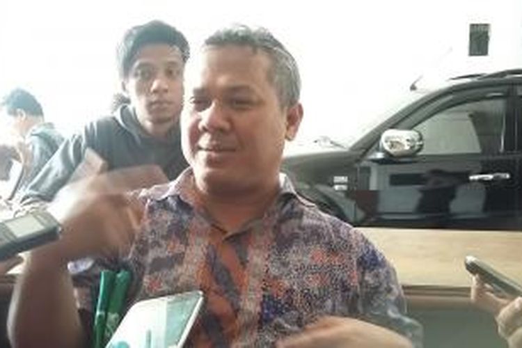 Komisioner KPU Arief Budiman, saat ditemui di Gedung KPU, Jakarta Pusat, Jumat (19/6/2015).