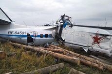 Pesawat yang Bawa Penerjun Payung Rusia Jatuh Setelah Lepas Landas, 16 Orang Tewas