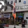 Final Persija Vs Persib, Bendera Persija Berkibar di Kantor Kelurahan di Wilayah Jaksel