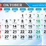 Daftar Tanggal Merah Bulan Oktober 2025, Cek Libur Akhir Pekan