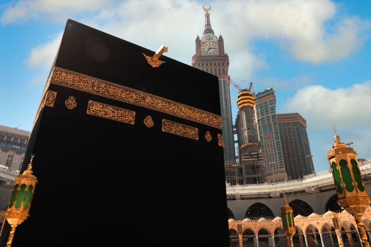 Mekkah, tempat ibadah umat islam di Arab Saudi.