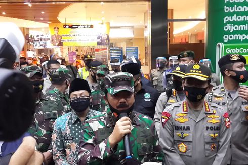 Panglima TNI dan Kapolri Tinjau Mal Tangguh di Kota Malang