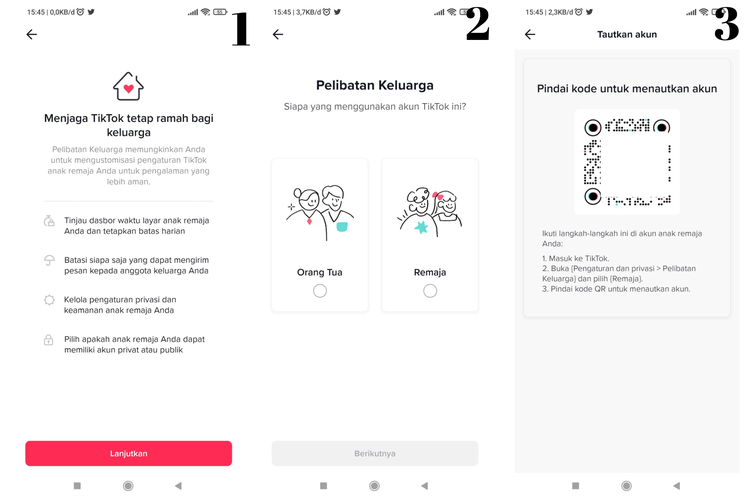 fitur family pairing TikTok 