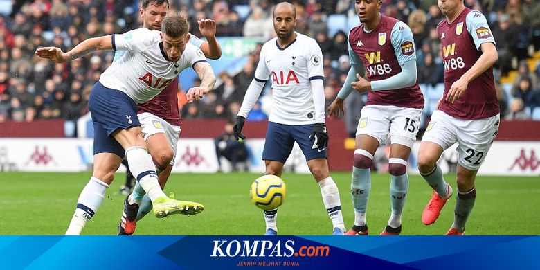 Aston Villa Vs Tottenham Son Cetak Gol Injury Time Misi Mourinho Berhasil Halaman All Kompas Com