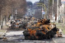Rangkuman Hari Ke-42 Serangan Rusia ke Ukraina, Pasukan Rusia Mandek di Selatan, Serangan Fokus di Timur Ukraina