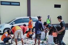 Langgar PSBB, 110 Orang Dihukum Menyanyi Padamu Negeri dan Bersihkan Polresta Sidoarjo