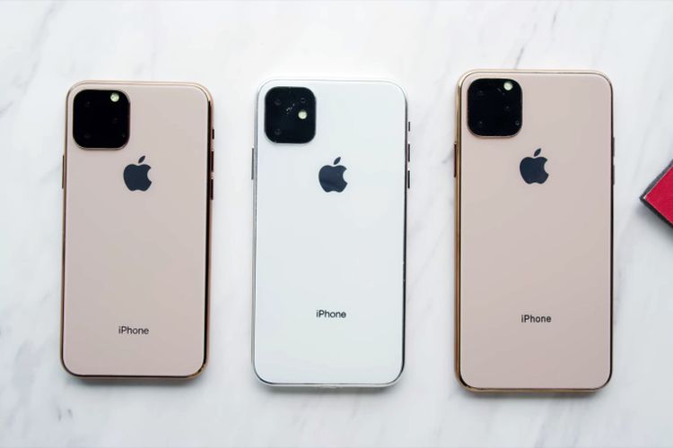 Tiga bocoran model iPhone 11 