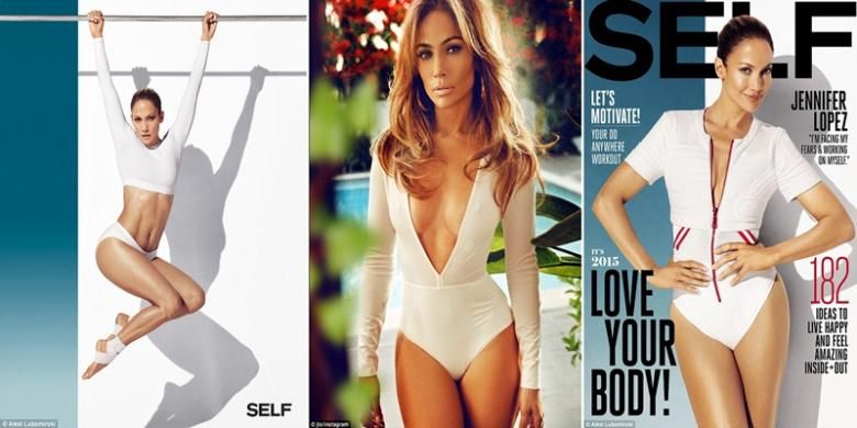 Sedari awal kariernya, Jennifer Lopez dikenal memiliki tubuh nan molek dan kencang, terutama pada area bokong. Ternyata, seiring usia, tubuh penyanyi yang akrab disapa dengan singkatan J.Lo ini justru semakin menawan.