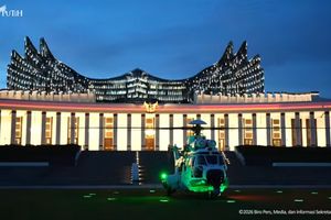 Perdana! Presiden Prabowo Kunjungi IKN 