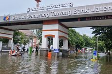 Stasiun Tawang Semarang Lumpuh Total Akibat Banjir, Pelayanan Dialihkan ke Poncol