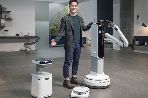 Samsung Kenalkan Robot Asisten Rumah Tangga Bot Handy