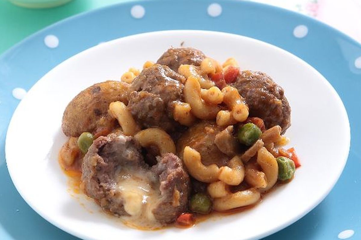 Ilustrasi bistik daging empuk. 