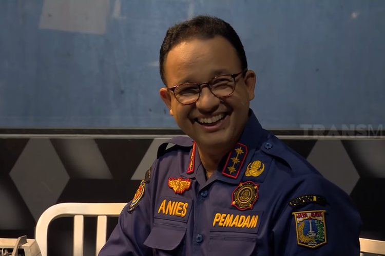 Gubernur DKI Anies Baswedan di acara Lapor Pak! yang tayang Selasa (9/11/2021). 