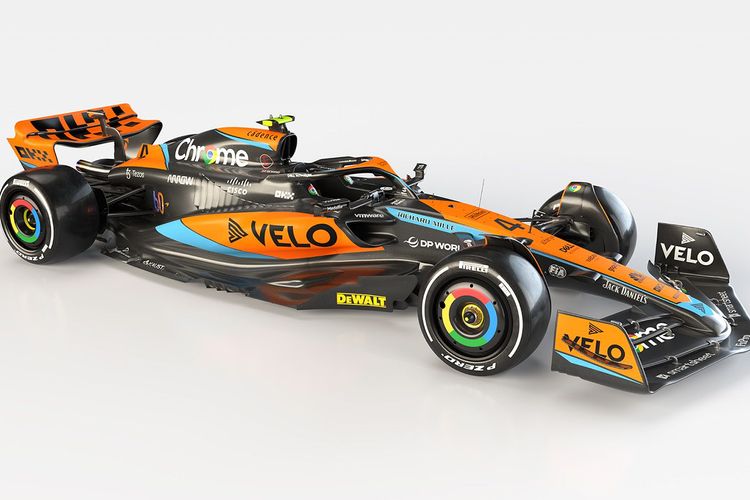 Detil livery baru McLaren MCL60