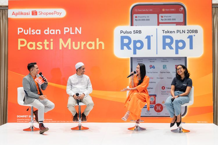 Bikin Hemat Pengeluaran Harian, ShopeePay Hadirkan Promo Pulsa dan Token PLN mulai Rp 1