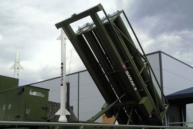 Sistem peluncur rudal darat-ke-udara buatan Israel, Barak 8.