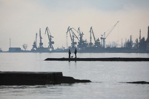 Kota Pelabuhan Mariupol Ukraina Dikepung Pasukan Rusia
