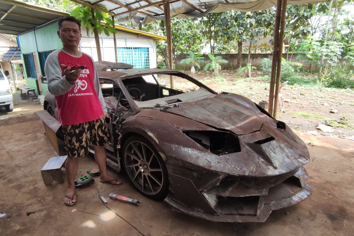 Arjo dan mobil lamborghini buatannya