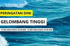 BMKG Keluarkan Peringatan Dini Gelombang Tinggi 15-16 Mei 2024, Ini Daftar Wilayahnya