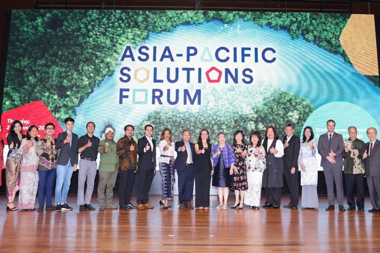 Asia Pacific Solution Forum (APSF) 2023 yang diselenggarakan oleh Sustainable Development Solutions Network (SDSN) di Sunway Resort Hotel, Malaysia, pada Kamis (2/11/2023) lalu.