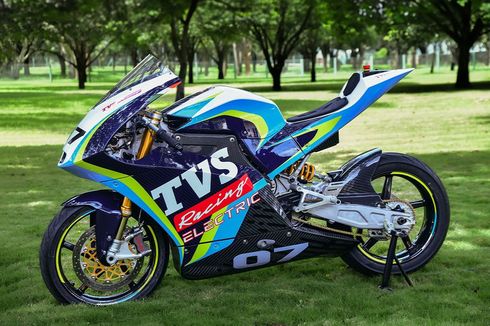 TVS Kembangkan Motor Listrik lewat Ajang Balap Satu Merek