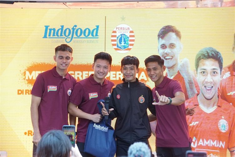 Meet and Greet Persija di Rumah Indofood