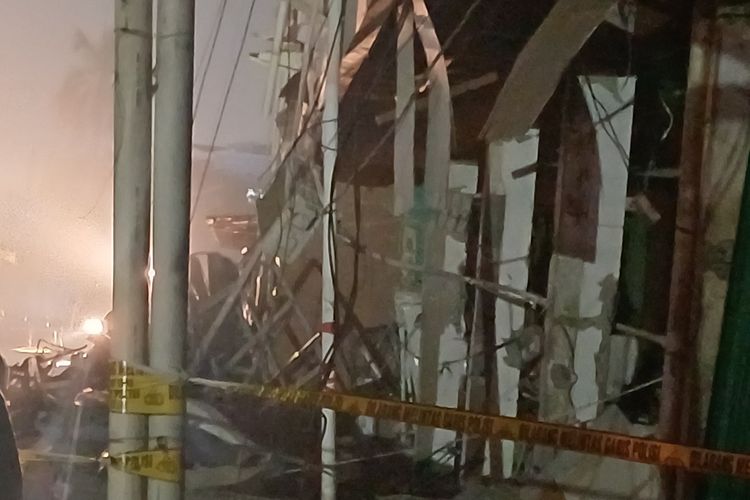 Detik-detik Ledakan di Pasar Cimanggis Tangsel, 