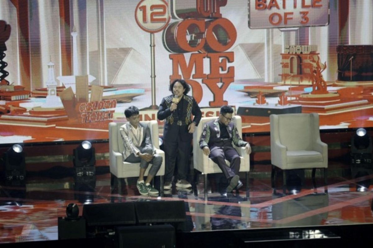 Battle of 3. Dari kiri ke kanan: Ratanca, Ejja Saputra, Mukmin