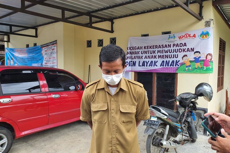 Dukuh Gading IV Supriadi saat ditemui di kantor Kalurahan Gading, Senin (27/12/2021)