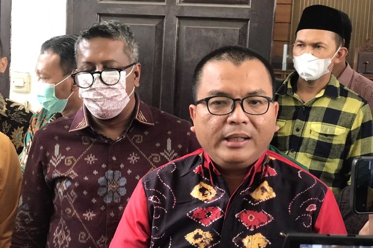 Kuasa hukum mantan bupati Tanah Bumbu, Mardani H Maming, Denny Indrayana dalam persidangan gugatan praperadilan di Pengadilan Negeri (PN) Jakarta Selatan, Selasa (19/7/2022).
