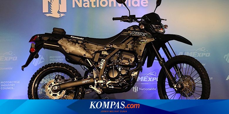 Kawasaki Klx250 2018 Dengan Kamuflase Militer