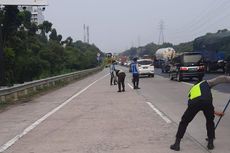 Waspada, Ada Tumpahan Paku di Tol Jakarta-Cikampek Km 48