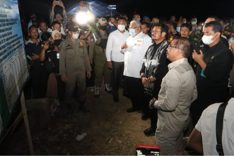 Mentan SYL melakukan kunjungan kerja di Desa Cialam Jaya, Kecamatan Konda, Kabupaten Konawe Selatan, Sultra