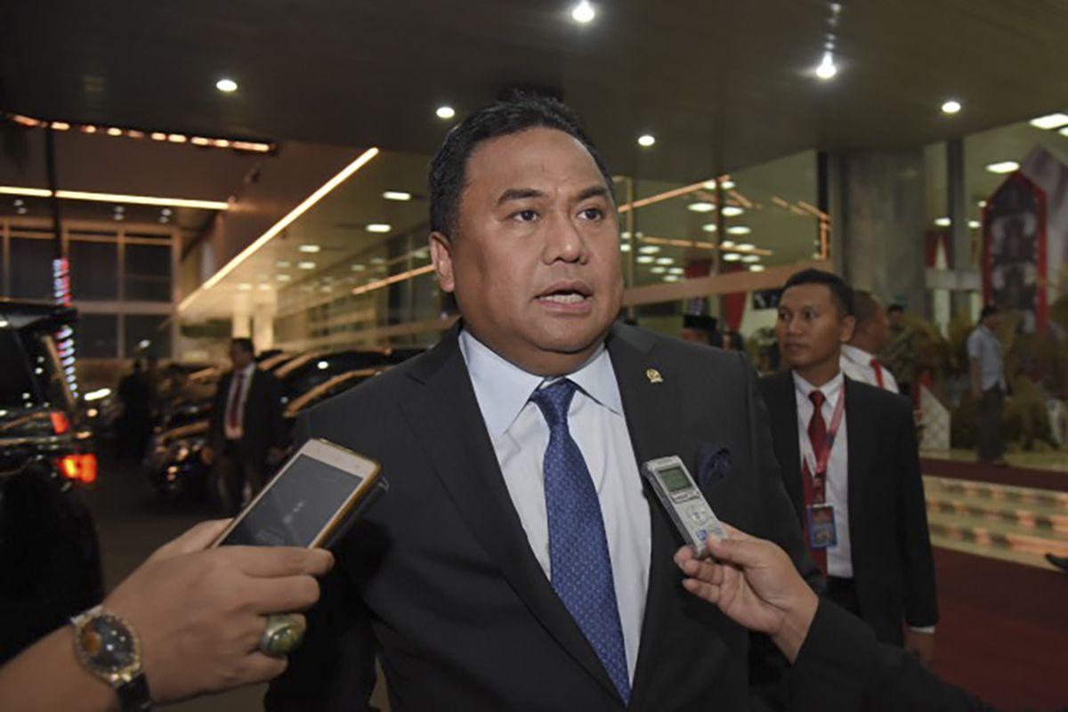 Wakil Ketua DPR RI Koordinator bidang Industri dan Pembangunan, Rachmad Gobel.