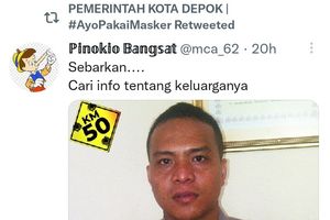 Misteri Pelaku yang 'Retwet' Ajakan Cari Keluarga Penembak Anggota FPI dari Akun Twitter Pemkot Depok  