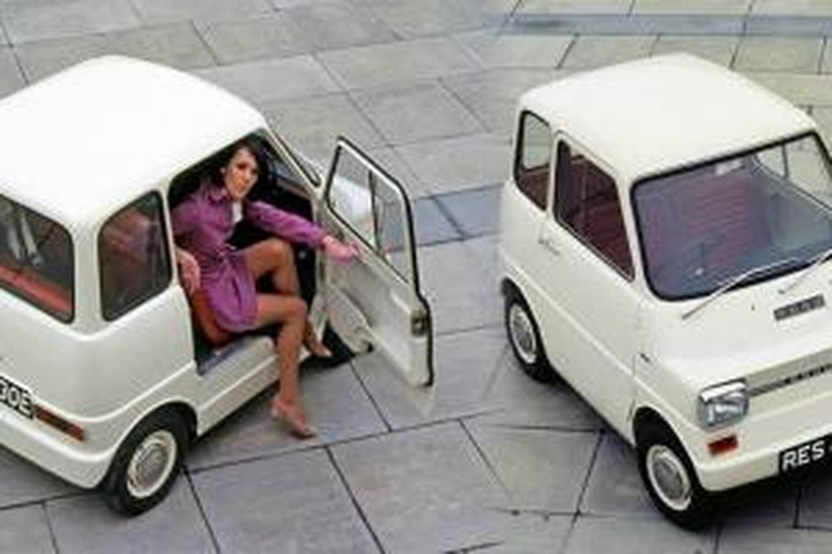 Ford Comuta, konsep mobil listrik tertua milik Ford, pernah diperkenalkan pada 1967.