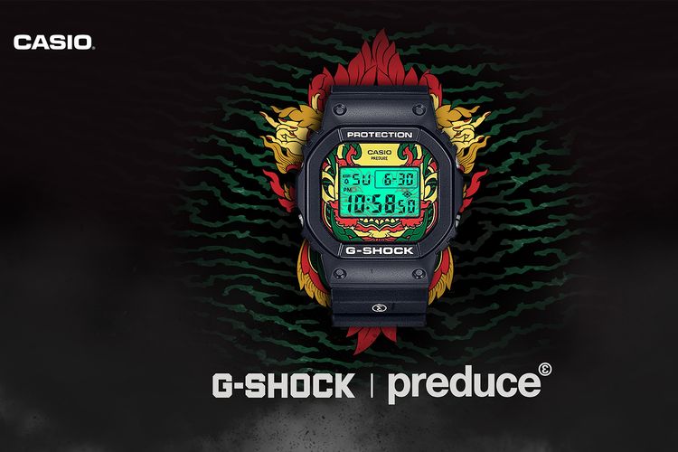 Menggandeng Preduce Skateboards, G-Shock tampil dengan jam tangan eksotis yang terinspirasi oleh warisan budaya Thailand.