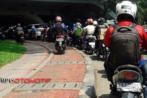 Angka Kecelakaan di Jakarta Turun karena Macet