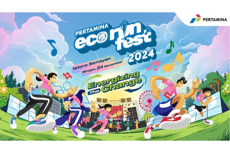 Ajang olahraga lari dengan konsep netral pertama di Tanah Air, Pertamina Eco RunFest 2024, digelar di kawasan Istora Gelora Bung Karno (GBK) Jakarta, Minggu (24/11/2024).