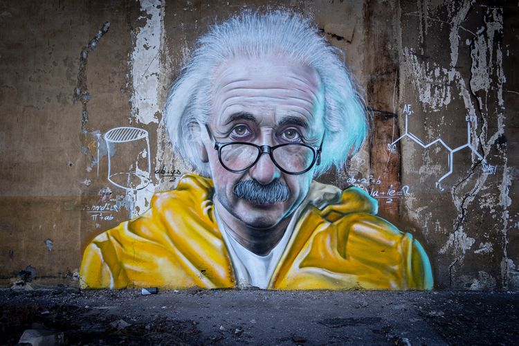 Ilustrasi Einstein