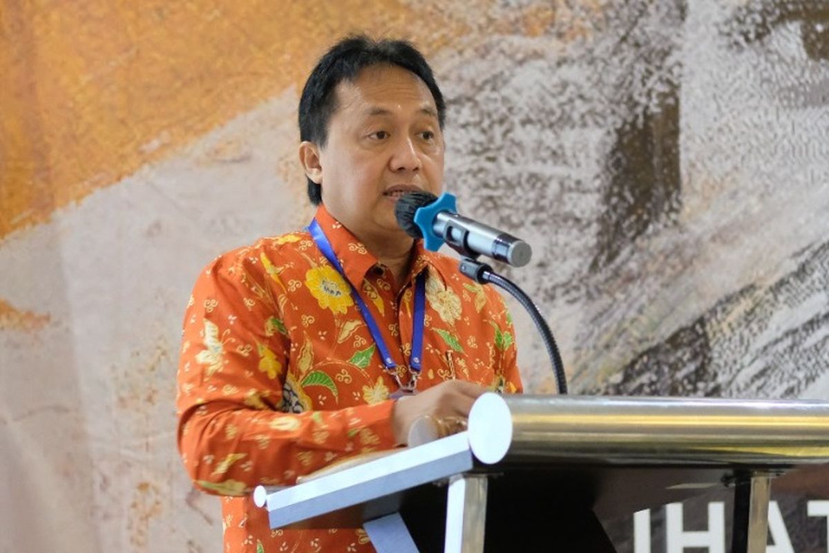 Bonivasius Prasetya Ichtiarto, Deputi Bidang Pengendalian Penduduk BKKBN dalam acara Peluncuran Laporan Situasi Kependudukan Dunia (State of World Population/SWOP) di Bogor, Jumat (29/7/2022).