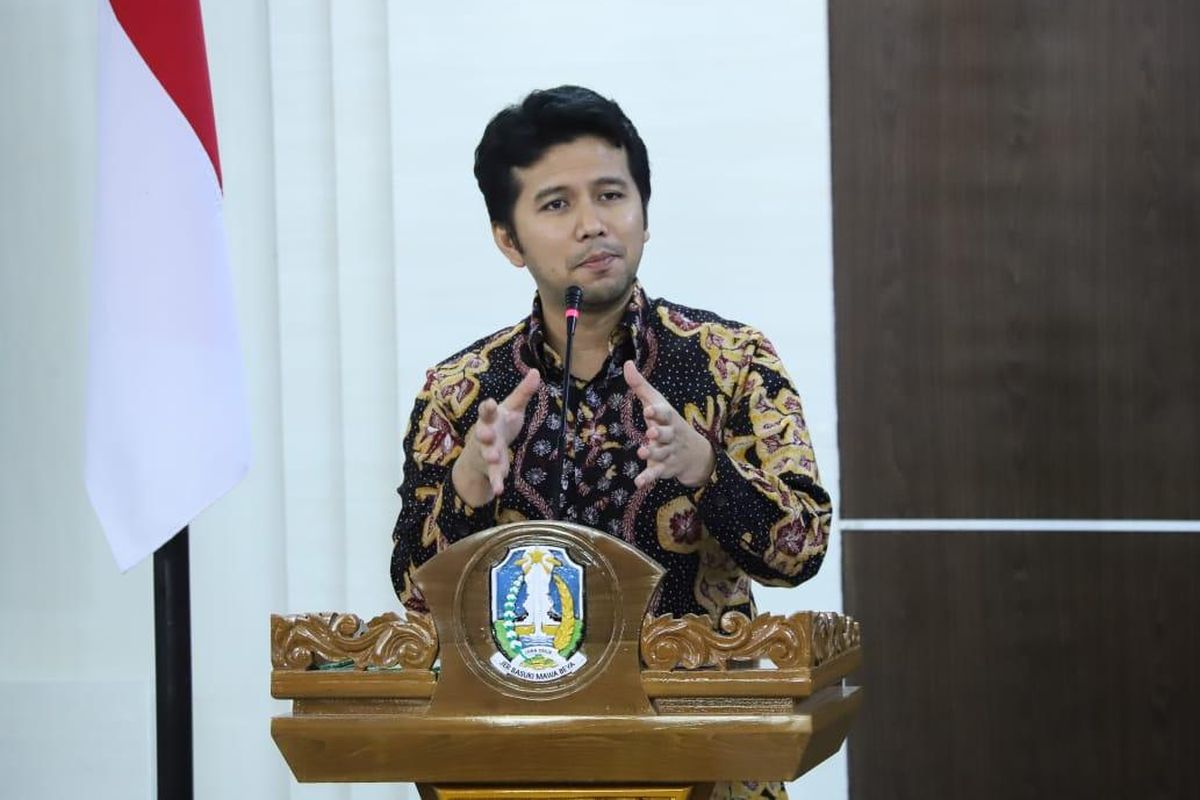 Wakil Gubernur Jawa Timur Emil Dardak dalam sebuah sambutan