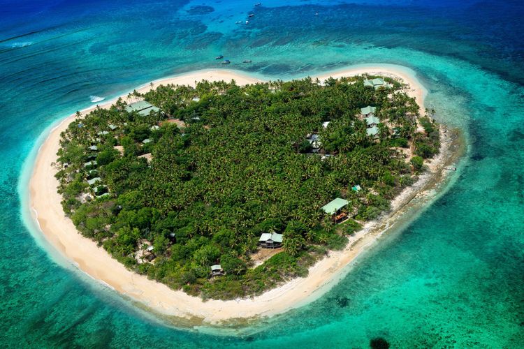 Pulau Tavarua di Fiji, tempat bersembunyi Larry Page dari Covid-19.