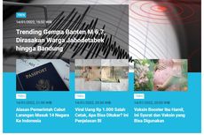 [POPULER TREN] Trending Gempa Banten Magnitudo 6,7 | Cara Download Sertifikat Vaksin Booster