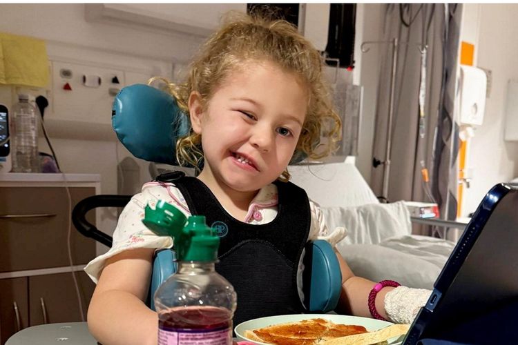 Olivia, Anak Berusia 4 Tahun Terserang Stroke Setelah Sembuh dari Cacar Air