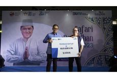 Taspen Gelar Bazar Sembako Murah dan Mudik Gratis lewat Safari Ramadhan BUMN 2023